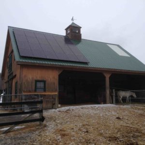 Roof Mounted PV System - Halifax, VT