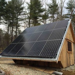 Custom Structure with Solar Panels, 5.18 kW