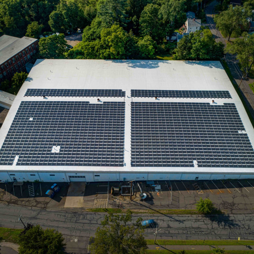 Pioneer Valley Books Solar Array