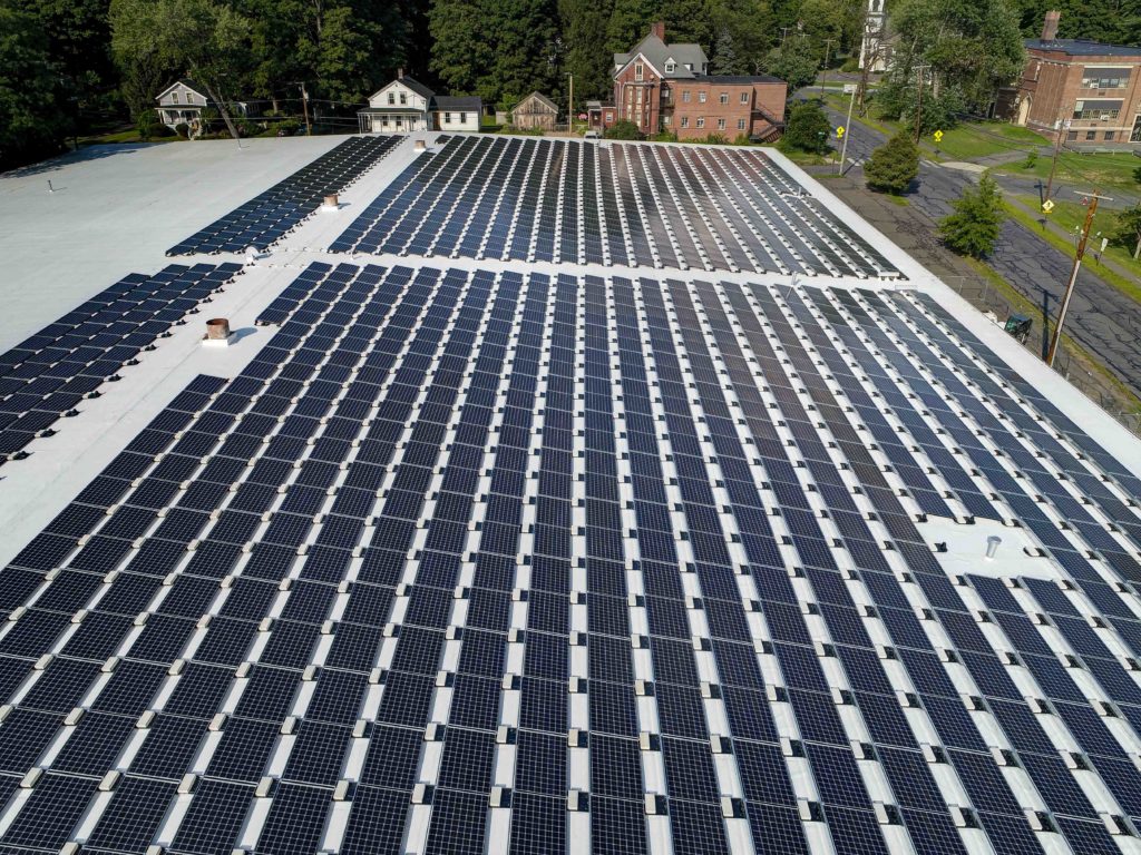 Pioneer Valley Books Solar Array